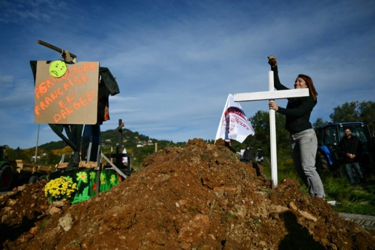 French farmers staged a new wave of action to protest the adoption of a trade pact between the European Union and four South American countries . ©AFP