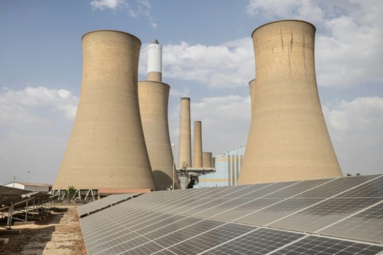 Before it turned off the switches in October 2022, the plant fed 121 megawatts into South Africa's grid. ©AFP