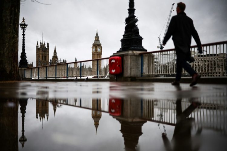 Waste heat could be used to warm the UK parliament in central London. ©AFP