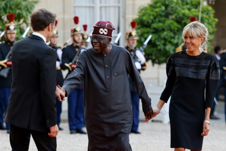 Bola Tinubu's trip marks the first state visit to France by a Nigerian president since 2000. ©AFP