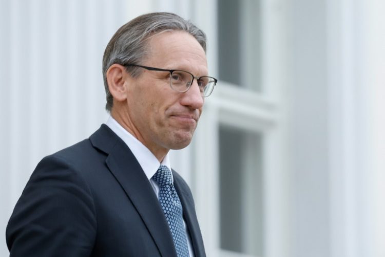 Germany's new Finance Minister Joerg Kukies inherits the job at a turbulent time for German politics. ©AFP