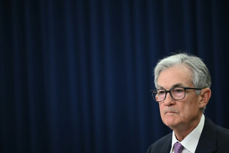 Fed Chair Jerome Powell said the recent performance of US economy had been the best of any major economy in the world. ©AFP