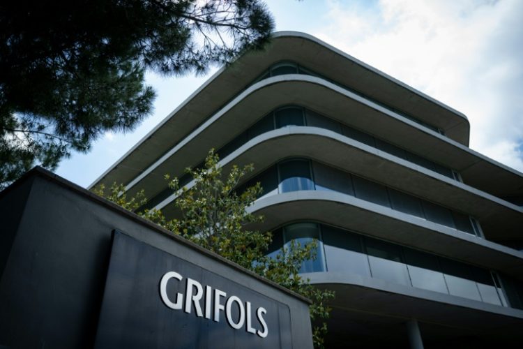 Barcelona-based Grifols makes medicine derived from blood plasma. ©AFP