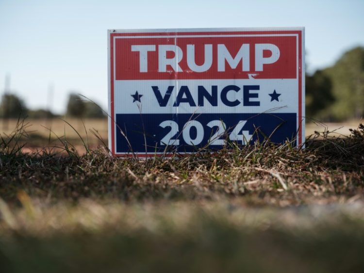 US President-elect Donald Trump has enjoyed support from rural areas, but some farmers view potential fallout from further tariff hikes with concern. ©AFP