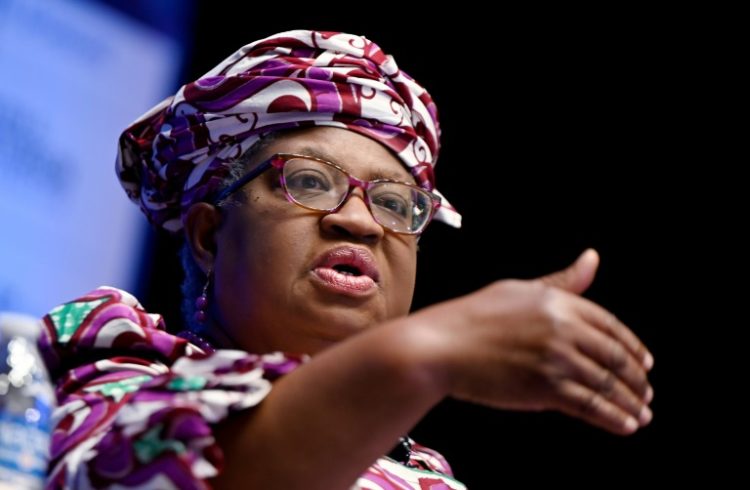 WTO chief Ngozi Okonjo-Iweala is likely to face turbulence in her second term given Donald Trump's renewed tariff threats. ©AFP