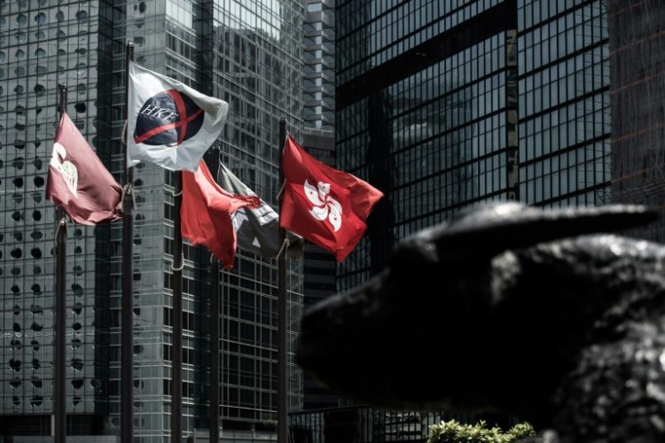 Hong Kong led gains in Asian markets as traders brushed off big losses on Wall Street. ©AFP