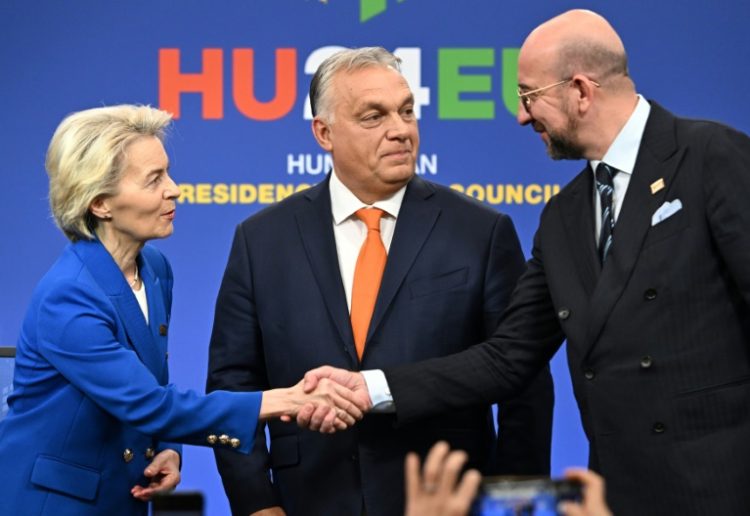 EU leaders stressed the need for 'decisive action' to overhaul the European economy after talks in Budapest. ©AFP