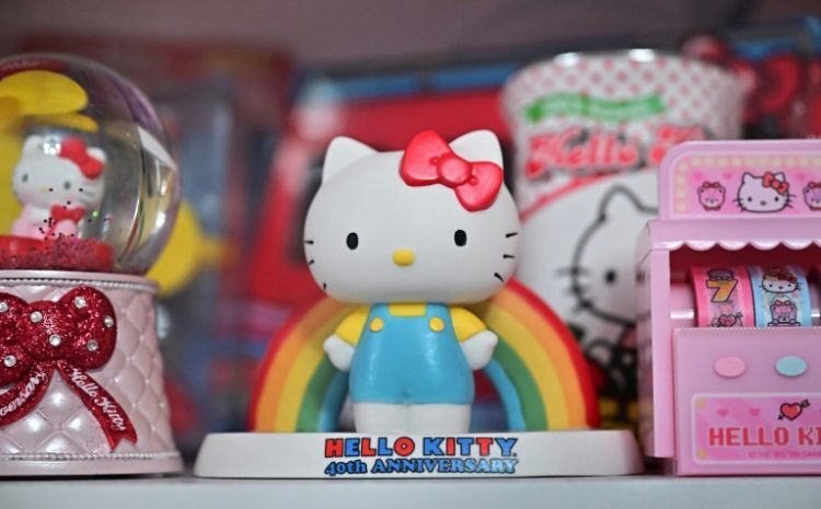 Hello Kitty remains a global phenomenon, with a Warner Bros movie in the pipeline and a theme park due to open next year in China. ©AFP