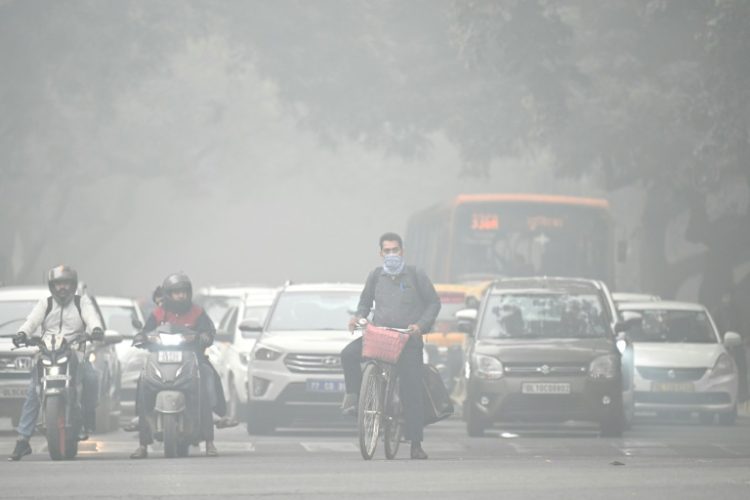 New Delhi is choked every year in noxious smog that authorities appear powerless to bring under control. ©AFP