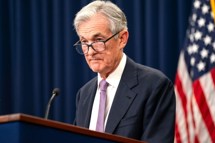 Federal Reserve boos Jerome Powell said the the path of rate cuts 'is not preset'. ©AFP