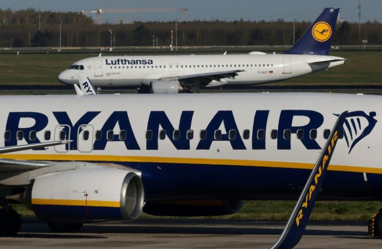 Ryanair CEO Michael O'Leary warned that wars and Boeing delivery delays could weigh on company results. ©AFP