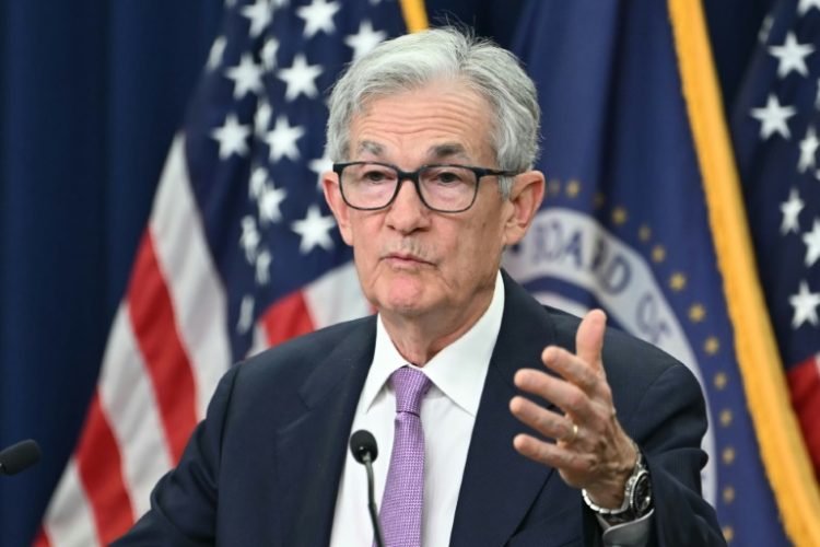 Powell's current term as Fed chair ends in 2026. ©AFP