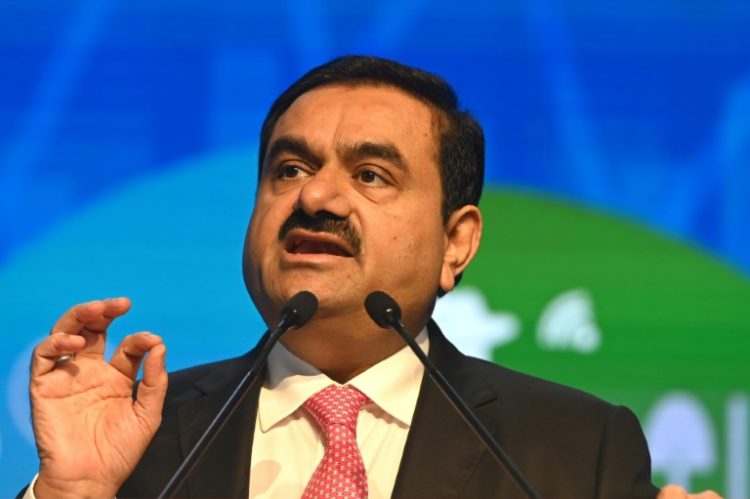 Billionaire Indian tycoon Gautam Adani was charged in the United States in a bribery case. ©AFP