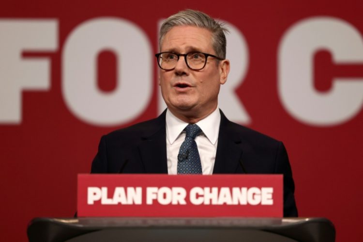 Britain's Prime Minister Keir Starmer lays out his 'Plan for Change' in a de facto bid to relaunch of his government after a bumpy first five months in power. ©AFP