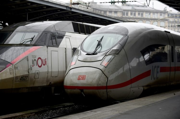 Eight hours between Paris and Berlin, no need to change. ©AFP