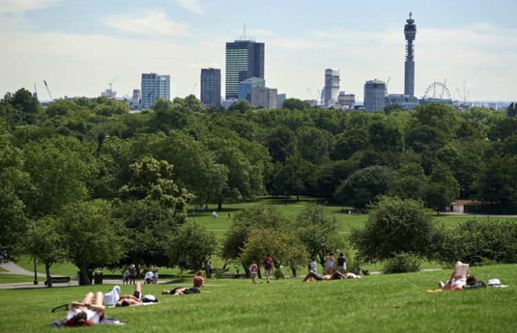 The property is in London's upmarket Primrose Hill area. ©AFP