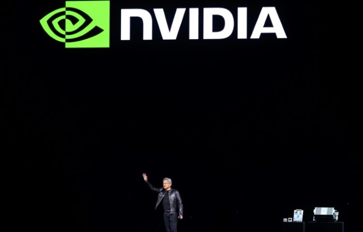 China and the United States have in recent weeks clashed over exports of key chipmaking technology, where Nvidia is a major player. ©AFP