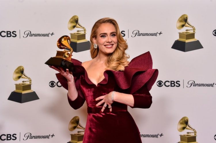 Adele's song 'Million Years Ago' was featured on her 2015 album '25'. ©AFP