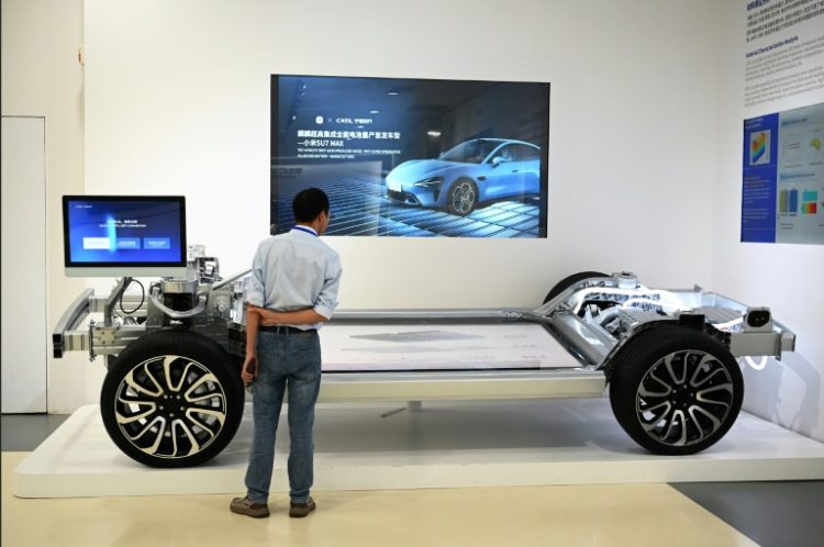 China's CATL is a major vehicle battery maker. ©AFP