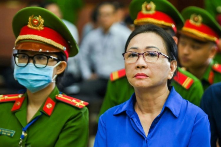 Truong My Lan was found guilty of embezzling billions of dollars. ©AFP