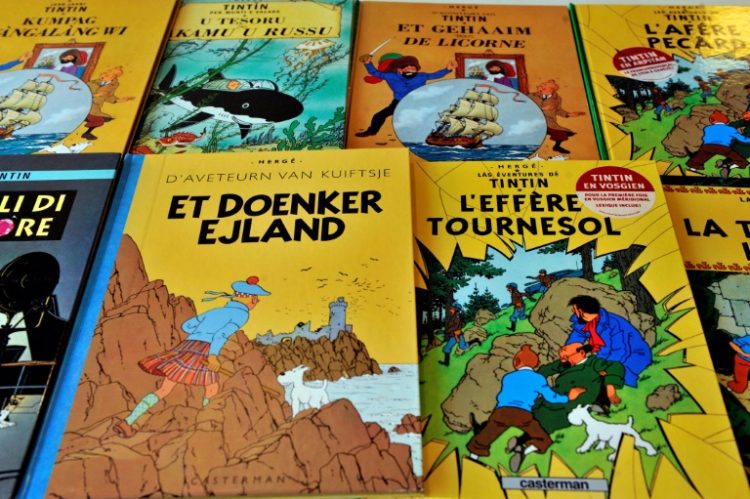 Thousands of artistic works will enter the public domain in the United States on Wednesday as copyrights expire, including Tintin. ©AFP