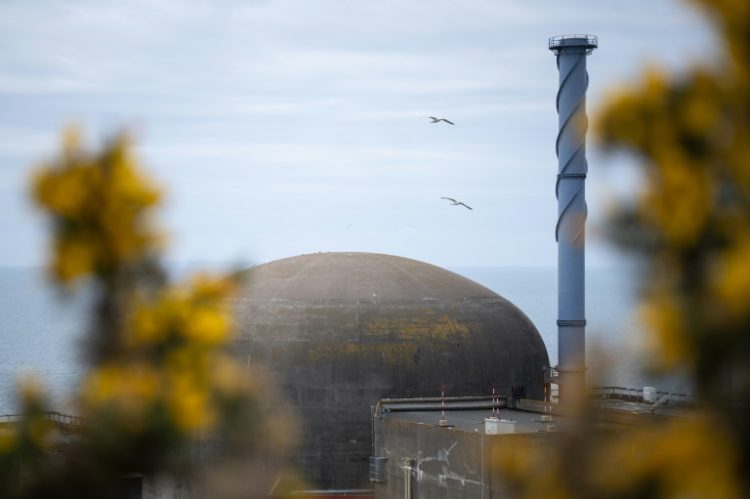 The new EPR nuclear reactor at Flamanville in  northwestern France will soon be delivering electricity to the grid. ©AFP