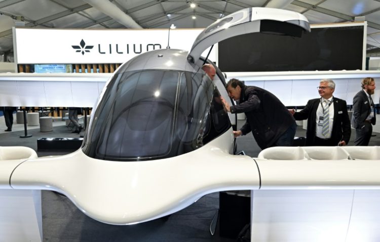 The Lilium Jet has yet to make a manned test flight. ©AFP