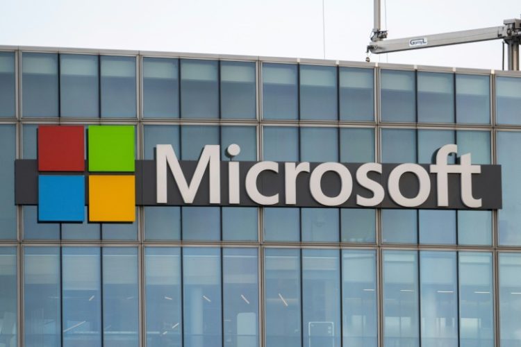 Microsoft executives say they are on pace to spend $80 billion this fiscal year on artificial intelligence and are innovating to help customers make money from the technology. ©AFP