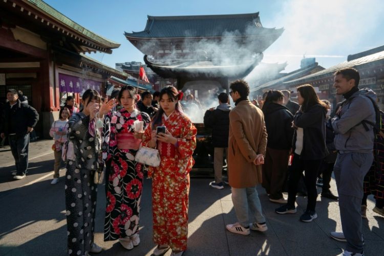 Japan aims to attract a yearly 60 million tourists by 2030. ©AFP