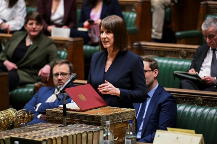 British finance minister Rachel Reeves has faced opposition calls to resign . ©AFP