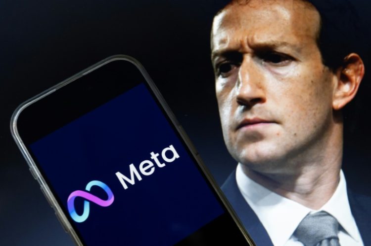 Mark Zuckerberg recently went on influencer Joe Rogan's podcast, where he criticized the Biden administration for asking that content be censored on Meta platforms during the coronavirus pandemic. ©AFP