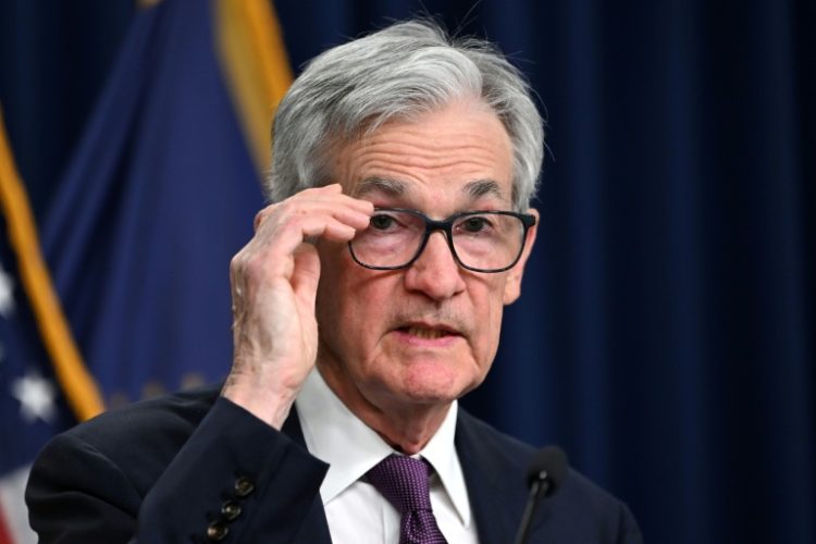 US Federal Reserve chair Jerome Powell told reporters in December that the Fed is drawing 'significantly closer' to the end of its current easing cycle. ©AFP