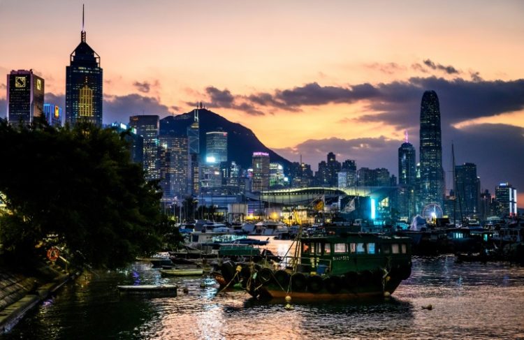 Hong Kong's Hang Seng Index fell after six days of gains. ©AFP