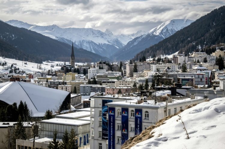 US President is the 'elephant in the room' for some particpants at this year's World Economic Forum in the Swiss resort of Davos. ©AFP