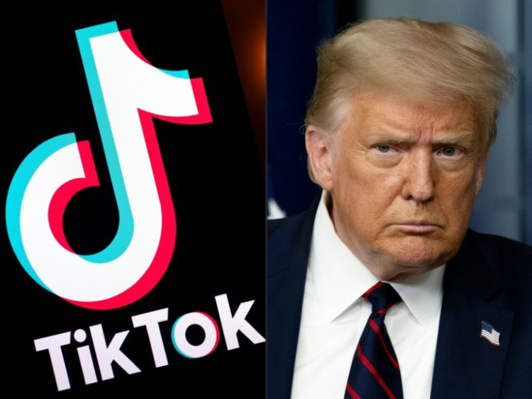 US President-elect Donald Trump has been supportive of TikTok, but it is unclear if he can find a way to avert a ban on the app before the Sunday deadline. ©AFP