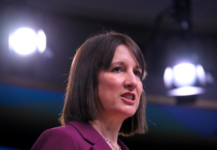 British finance minister Rachel Reeves said the UK and US economies were 'closely intertwined'. ©AFP