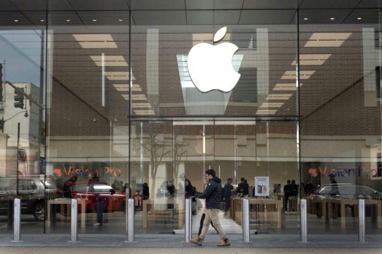 Apple has made user privacy a cornerstone of its brand image. ©AFP