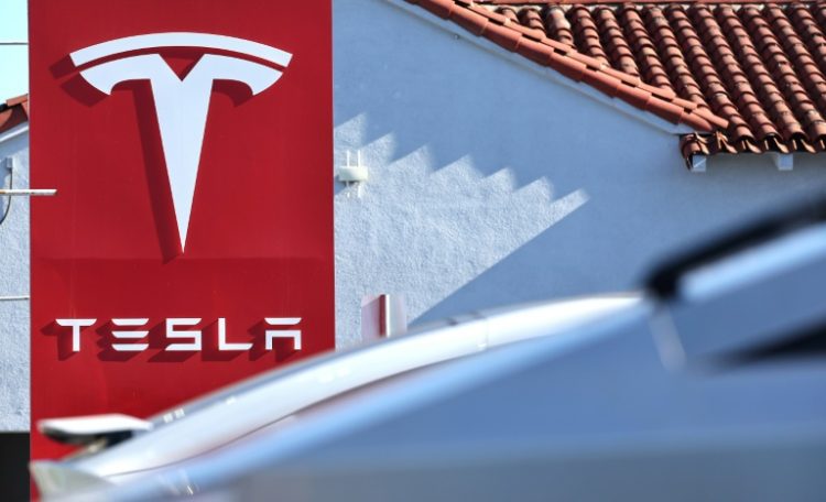 Tesla projected a return to volume growth in 2025 after production fell in 2024. ©AFP