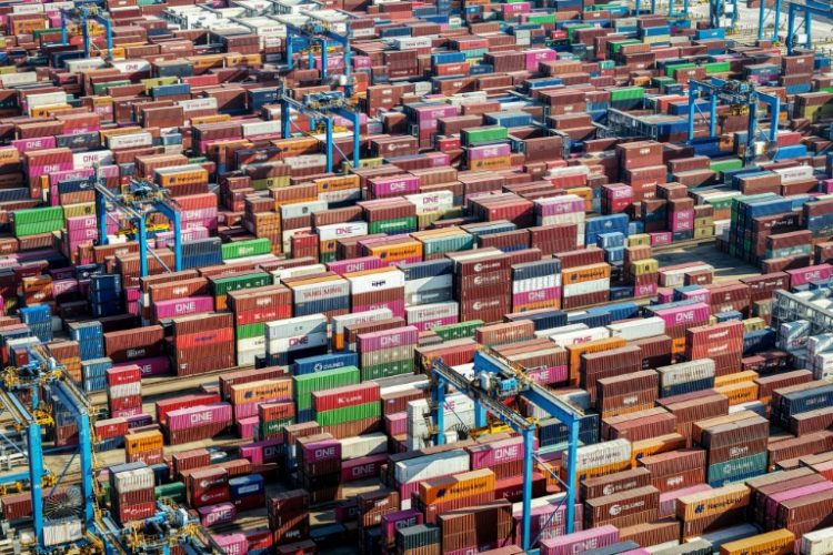 Exports were a rare bright spot for China's economy last year. ©AFP