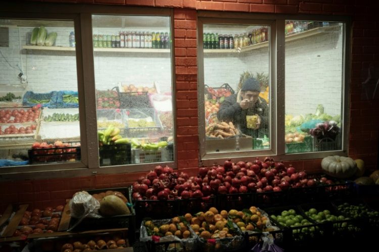 Food prices have risen fast in Russia over the last year. ©AFP