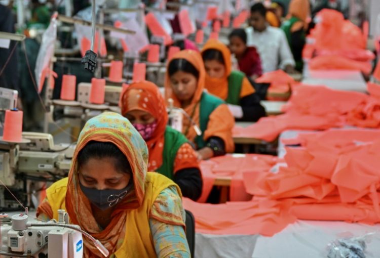 Bangladesh's clothing manufacturing industry was crippled by a revolution that toppled the government last year. ©AFP