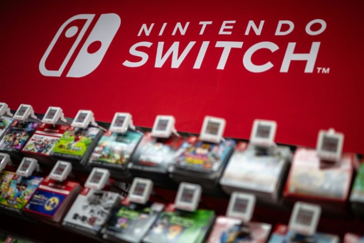 Around 1.3 billion Nintendo Switch games have been sold since 2017. ©AFP