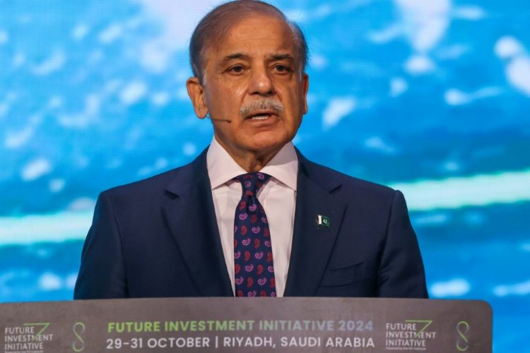 Prime Minister Shehbaz Sharif said the World Bank plans to loan Pakistan $20 billion over the coming decade. ©AFP