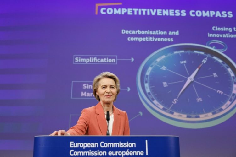 European Commission President Ursula von der Leyen has pledged a more business-friendly Brussels. ©AFP