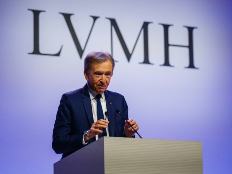 LVMH boss Arnault is one of the world's richest people. ©AFP