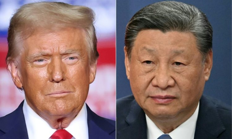 Donald Trump and Xi Jinping spoke days before the US president returns to the White House. ©AFP