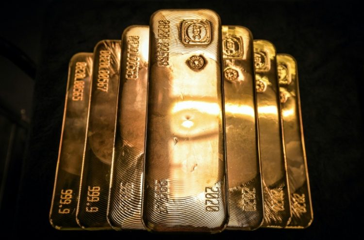 Gold prices have pushed to fresh records and have topped $2,900 for the first time. ©AFP