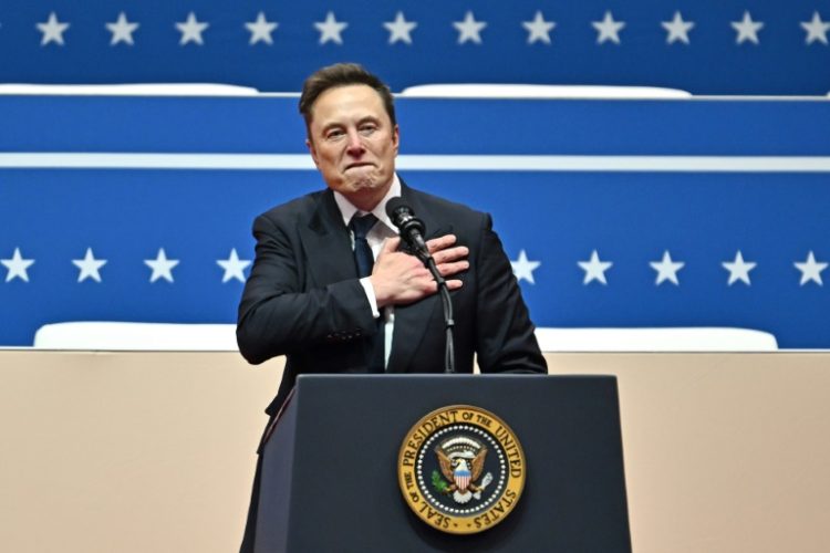 Tesla and SpaceX CEO Elon Musk backed Trump and other Republican campaigns with hundreds of millions of dollars, a small fraction of his world-leading wealth. ©AFP