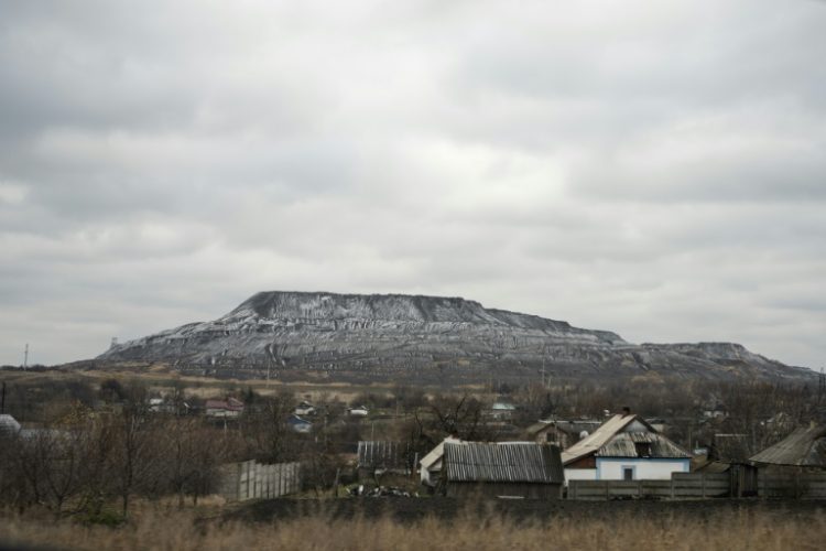 Ukraine is home to many rich mineral veins -- but some are in areas controlled by Russia. ©AFP