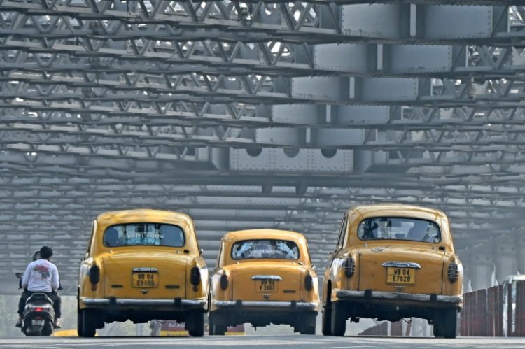 Kolkata's fleet of snub-nosed yellow taxis are a readily recognisable symbol of the city's identity. ©AFP